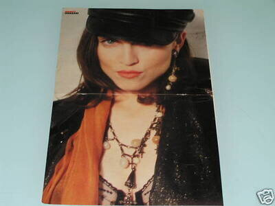 MADONNA~BEE GEES - Huge, 1980s PINUP MAGAZINE POSTER