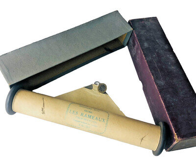 Pianola Roll Music Piano Paper Les Rameaux Vintage ra
