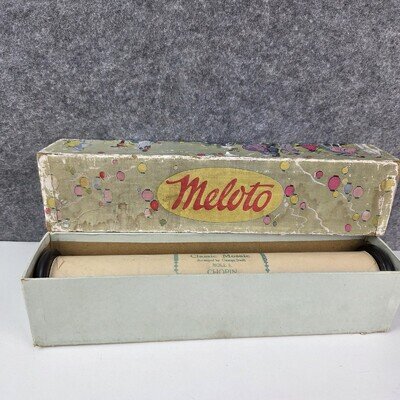 Player Paino Roll Full Scale Meloto 55117C Classic Mosaic Chopin Vintage