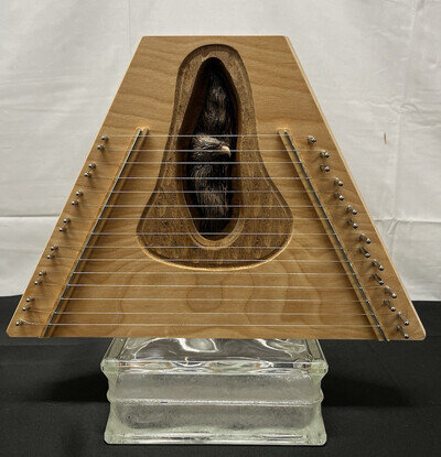 TK O’Brien’s Handcrafted Eagle Spirit Lap Harp