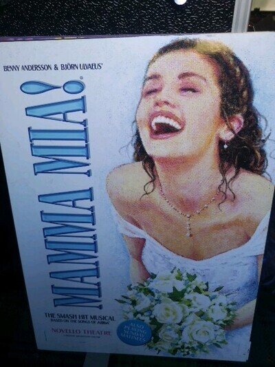 Mama Mia Show Poster Large, Stunning Glossy Posters. Sold Individually.