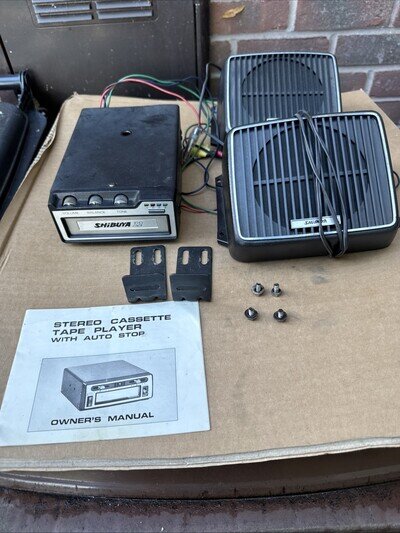 Shibuya 22 Eight Track Stereo With Speakers And Tapes Straight From 1975 Works