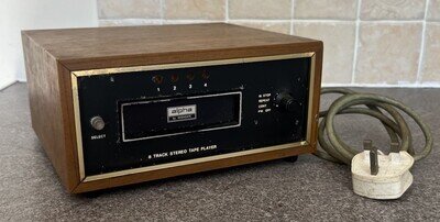 Vintage Highgate Acoustics 8 Track Stereo Tape Player - Description