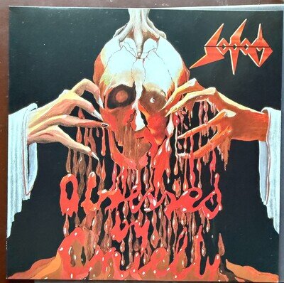 Sodom ‎– Obsessed By Cruelty - Steamhammer ‎– SH 0040 - 1986 LP EX+