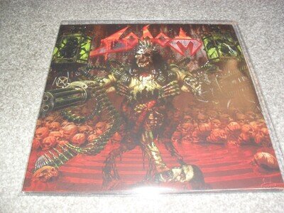 SODOM -SODOM- AWESOME RARE HARD TO FIND LTD EDITION PRESS RED 2xLP VINYL GATE-F