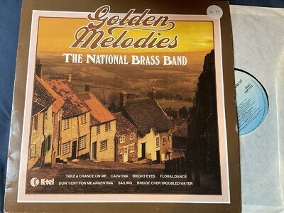 Golden Melodies. The National Brass Band. 12 Inch Vinyl Lp