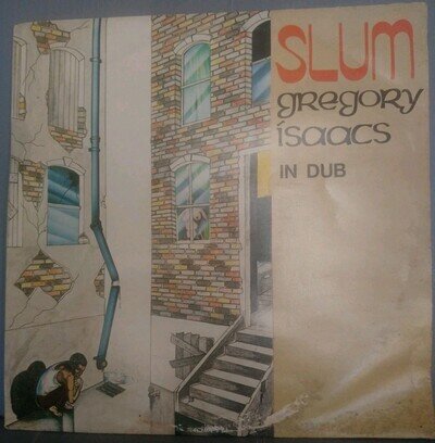 GREGORY ISAACS - Slum In Dub (12" Vinyl LP) pre-owned.