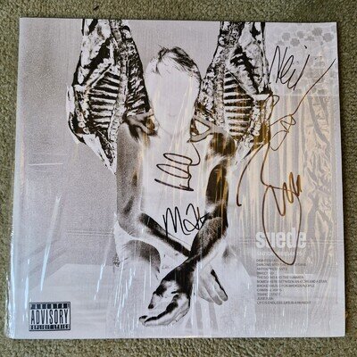 Suede Signed Antidepressants White Vinyl