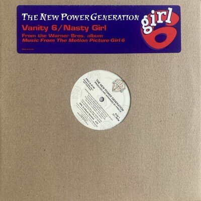 PRINCE / NEW POWER GENERATION - Girl 6 / Vanity 6 - Nasty Girl US Promo 12” NM