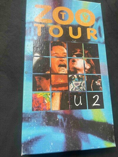 U2 Limited Edition (1,500) Zoo TV tour boxset - 3x CDs, poster & booklet