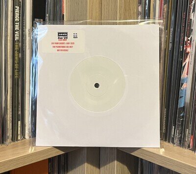 Oasis Slide Away Live From Cardiff Live 25 Promo Vinyl Liam Noel Gallagher