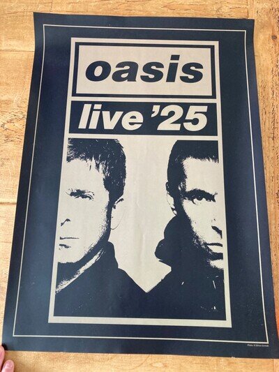 Oasis - Live 25 Poster