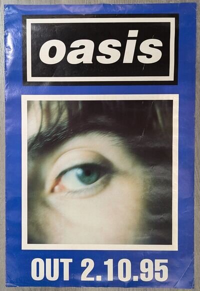 Oasis What's The Story Morning Glory (1995) Album Promo Poster