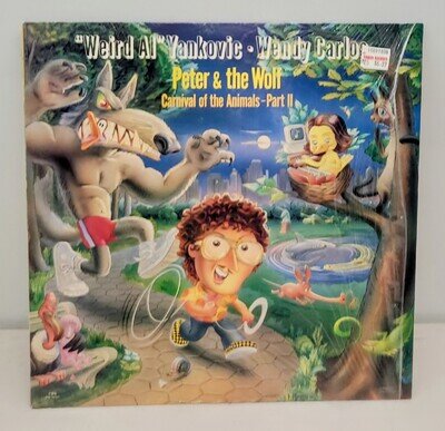 Wendy Carlos & Weird Al Yankovic - Peter And The Wolf LP Vinyl Record Excellent