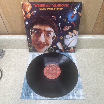 WEIRD AL YANKOVIC - Dare To Be Stupid (1985) Vinyl LP Record. NEAR MINT vinyl