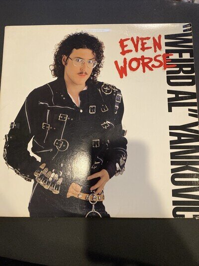 Weird Al Yankovic "Even Worse" Lp 44149 1988