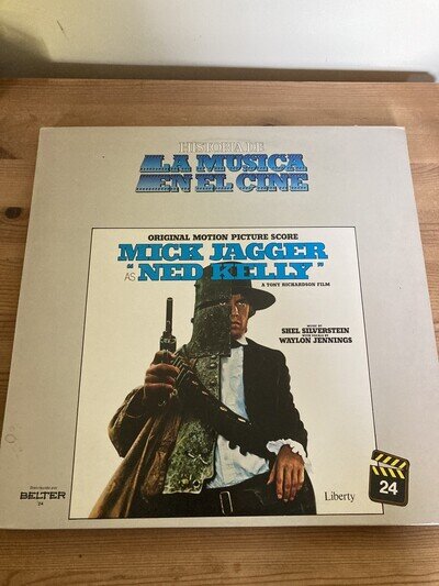 NED KELLY - Mick Jagger Waylon Jennings Kristofferson OST - Excellent vinyl LP