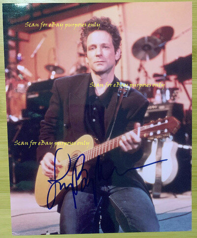 LINDSEY BUCKINGHAM FLEETWOOD MAC 8x10 PRO-SHOT COLOR PHOTO W/ AUTOGRAPH REPRINT