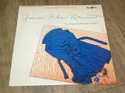 Jennifer Warnes - Famous Blue Raincoat Cypress 661 111-1 near Mint