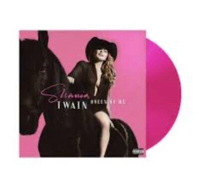 SHANIA TWAIN - QUEEN OF ME (2023 LP) NEW, MINT & SEALED NEON PINK VINYL 1ST US