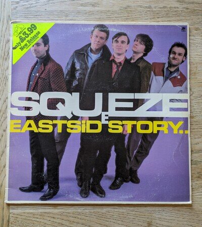 Squeeze - East Side Story - UK Vinyl LP Album - 1981