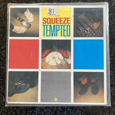 SQUEEZE - Tempted - (1981 vinyl single 7'')