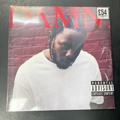 KENDRICK LAMAR - DAMN - VINYL 2-LP SET " NEW, SEALED "