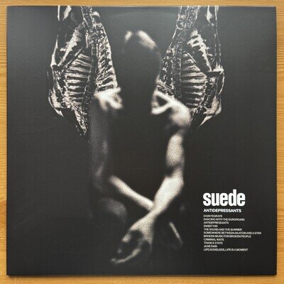 Suede Antidepressants Numbered Ltd Crystal Clear & Black Vinyl LP. 2025. BMG.