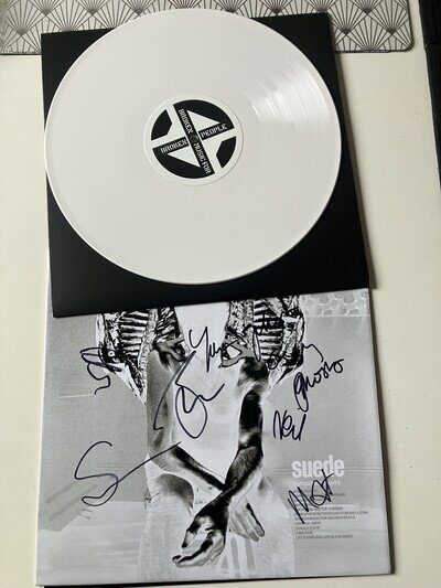 Suede Signed “Antidepressants” White Vinyl - New