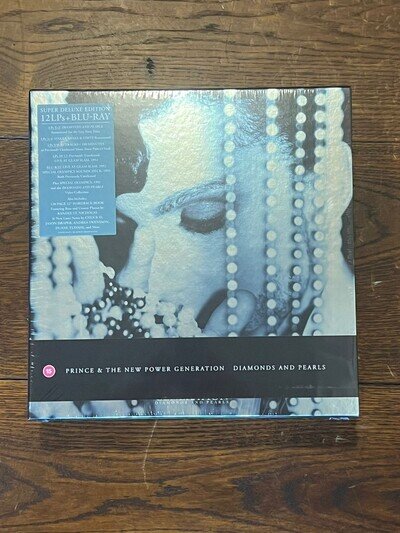 PRINCE: Diamonds & Pearls SUPER DELUXE 12LP, Blu Ray & BOOK: SEALED PERFECT