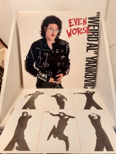 Weird Al Yankovic - Even Worse Vinyl LP Record with Inner VGC+