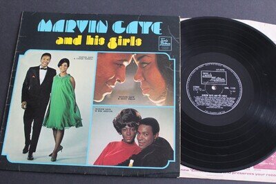 MARVIN GAYE – Marvin Gaye And His Girls 1969 Tamla Motown UK Mono Soul,R&B Vocal