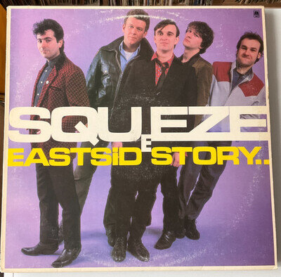 Squeeze/East Side Story UK 1981 FIRST PRESS ROCK/NEW WAVE EXCELLENT LP VINYL