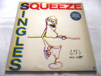 SQUEEZE ~ SINGLES - 45's AND UNDER ** 1982 UK A&M LP