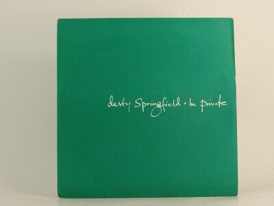 DUSTY SPRINGFIELD IN PRIVATE (79) 2 Track 7" Single also Picture Sleeve PARLOPHO