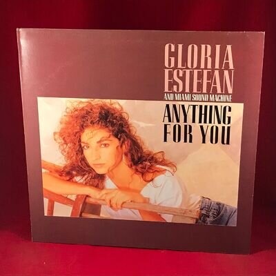 GLORIA ESTEFAN Anything For You 1988 UK vinyl LP Rhythm Is Gonna Get You E