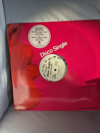 Gloria Estefan - Heaven's What I Feel - UK Promo 12" Vinyl - 1998 - Epic
