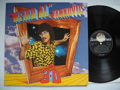 'WEIRD AL' YANKOVIC In 3-D LP 1984 Holland Near Mint
