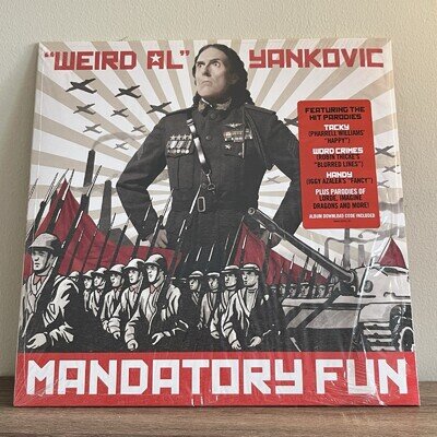 Weird Al Yankovic, Mandatory Fun Vinyl Record, Rare