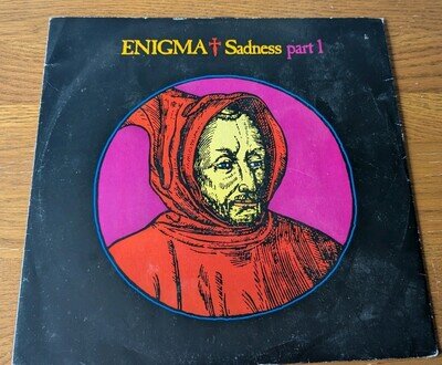 Enigma Sadness Part 1 Townhouse 12" Single Vinyl Record vgc+ play Tested