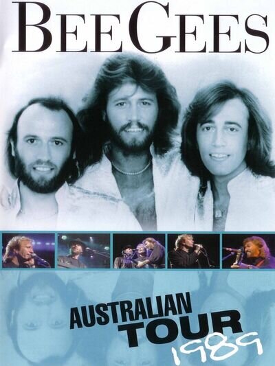 Bee Gees Australian 16" x 12" Photo Repro Concert Poster