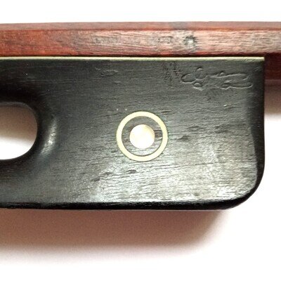 Superrrrb Conrad Gotz Pernambuco Double Bass Bow Old Vintage Circa 1930 d134a