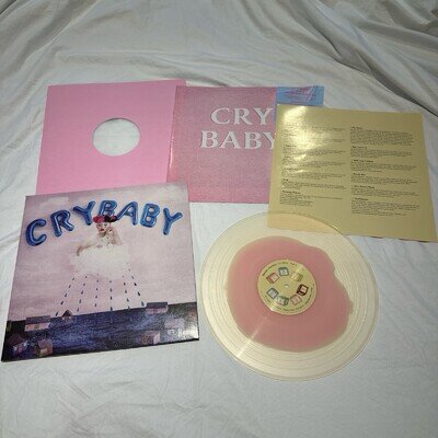 Melanie Martinez CryBaby Spilled Milk Hot Topic Exclusive Vinyl RARE Ltd Edition