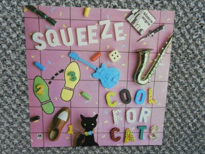 Squeeze - Cool For Cats (Pink Vinyl Mint!! 1979)