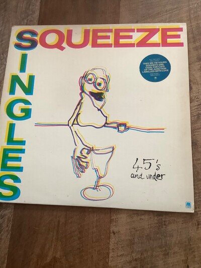 Squeeze Singles Vinyl -VGC