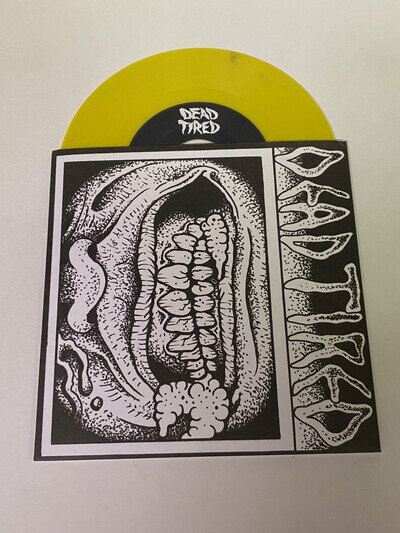 Dead Tired Vol III 7 Inch Record Yellow Vinyl Limited to 300 Mint Alexisonfire