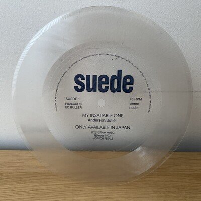 Suede Flexi Disc My Insatiable One Brixton Academy May 25th 1993 Unplayed
