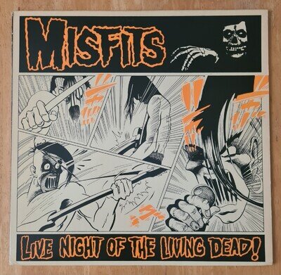 Misfits Live Night Of The Living Dead 1987 1st press