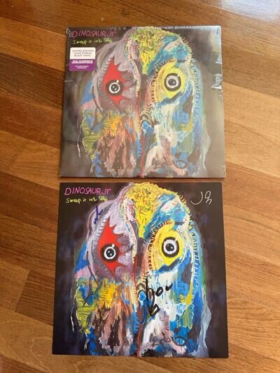 Dinosaur Jr Sweep It Into Space Signed /300 Light Purple Blast Colored Sealed