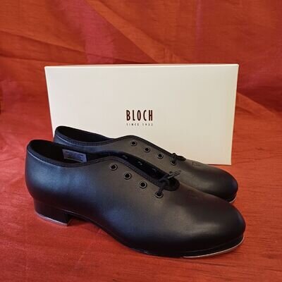 BLOCH SF3710L Student Jazz Tap Shoes Adult Unisex (Black) UK SIZE 4 & 5 ONLY